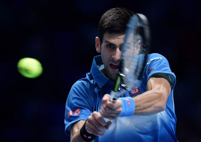 ATP World Tour Finals Novak Djokovic beats Rafael Nadal 6-3 6-3 to enter final