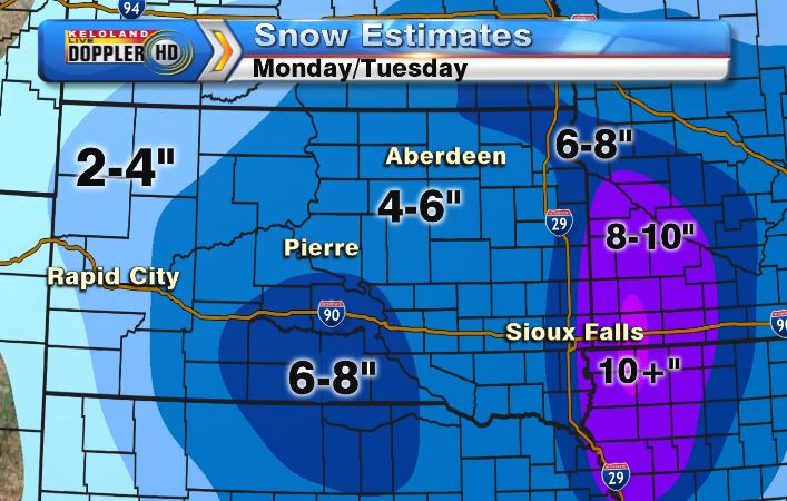 Winter Storm Could Drop 6-10 inches of Snow in Parts of Minnesota