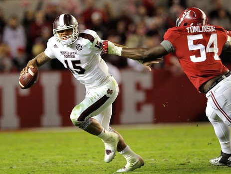 Alabama vs Mississippi State college football game TV time preview betting odds