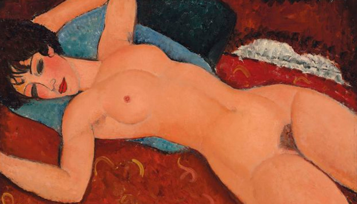 Modigliani's Reclining Nude breaks record fetches $170m in bidding battle