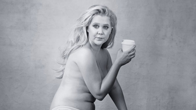 Amy Schumer poses for 2016 Pirelli Calendar