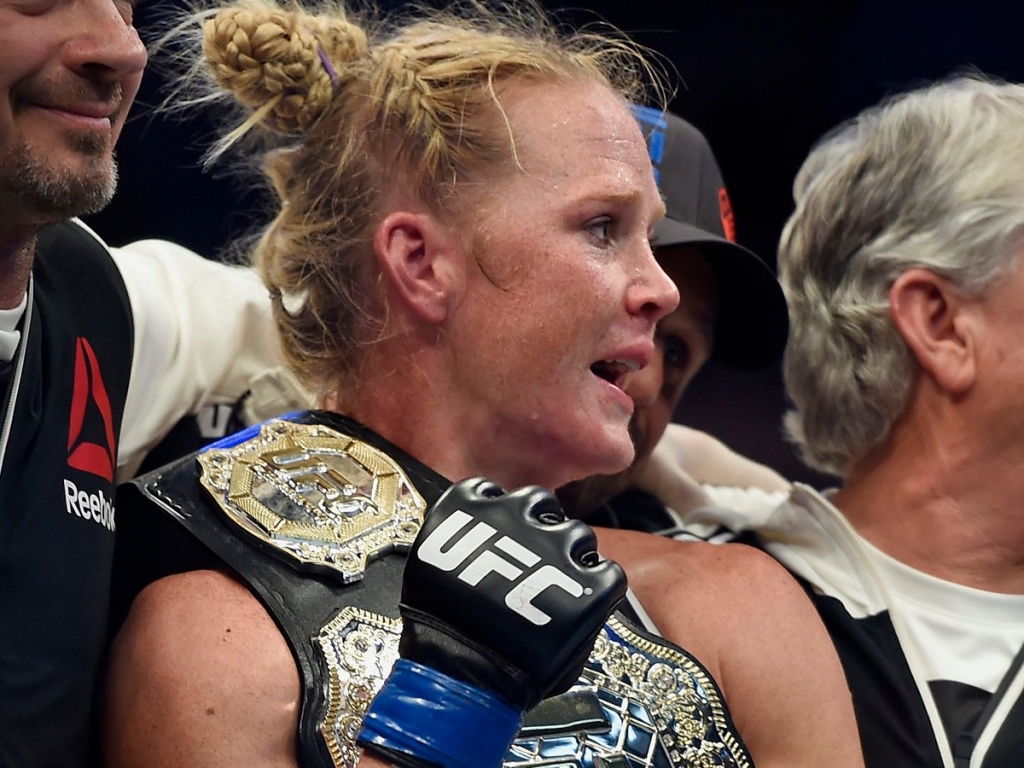 Andy Brownbill  APHolly Holm has respect for Ronda Rousey