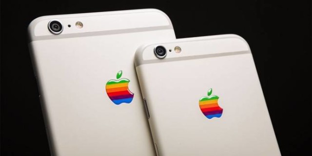 iPhone 6S Gets the Retro Apple Logo Treatment