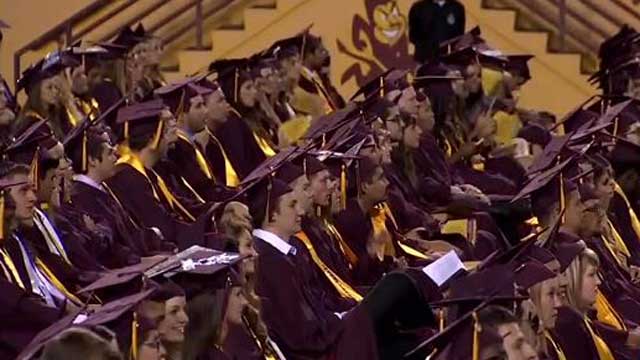 Arizona State University graduati