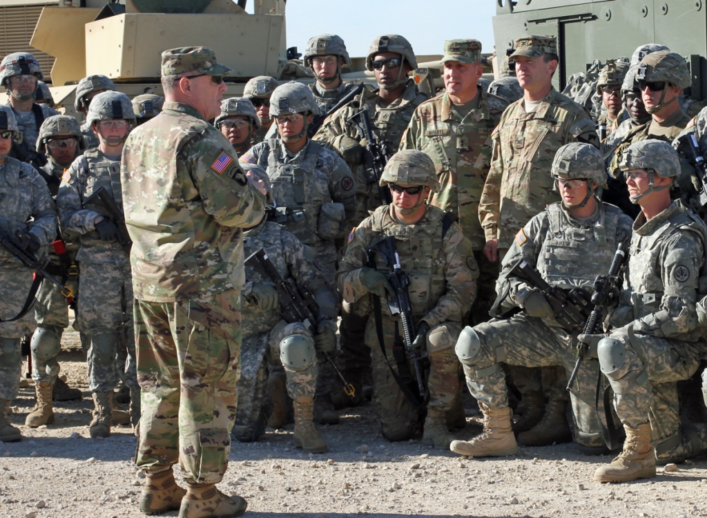 Army Chief of Staff Gen. Mark Milley made an unannounced visit to Fort Hood Monday