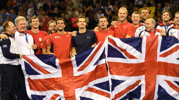 Davis Cup Great Britain 3-2 USA March 2015