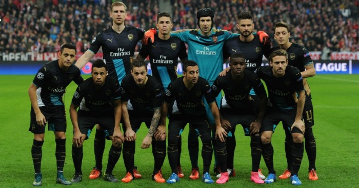 Arsenal Failed to impress against Bayern Munich