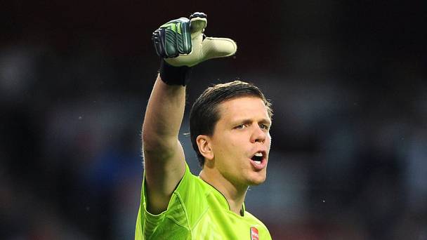 Arsenal goalkeeper Wojciech Szczesny is on loan at Roma for the 2015/16 season