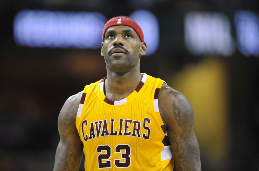 LeBron James draws technical foul for sitting on bench without sub