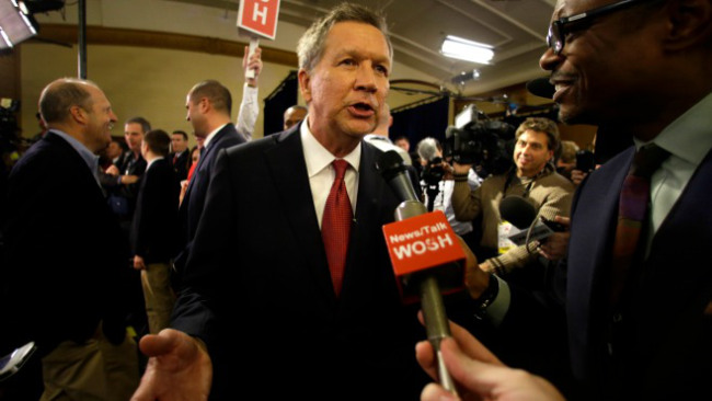 John Kasich interview debate Milwaukee