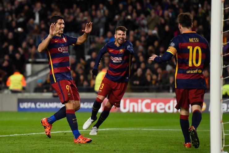 Barcelona cruised to a victory at home against AS Roma on Tuesday.                    Getty