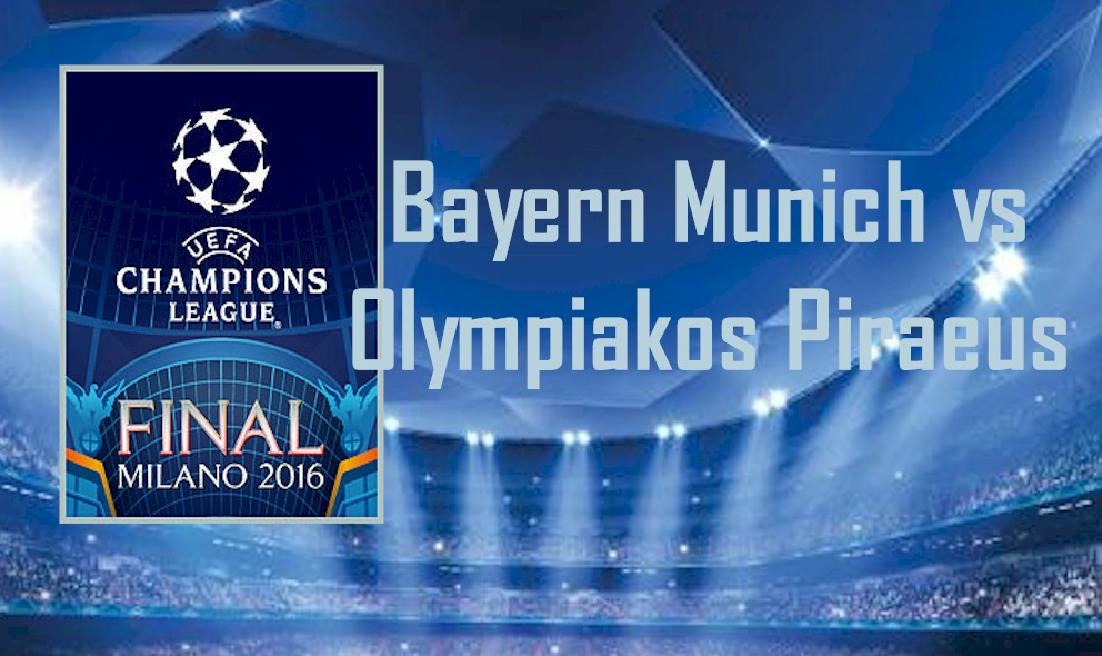 Bayern Munich vs Olympiakos Piraeus 2015 Score Delivers UCL League Results