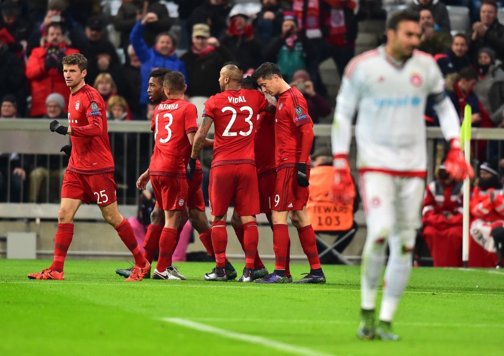 Bayern Munich vs Olympiacos Piraeus