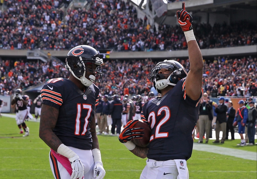 Bears receiver Alshon Jeffery