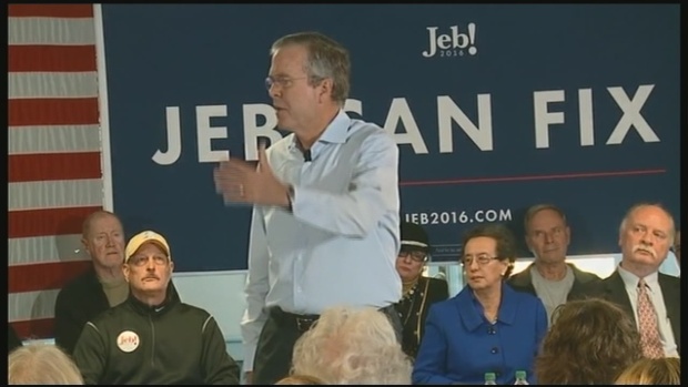 Jeb Bush holds town hall event in North Conway