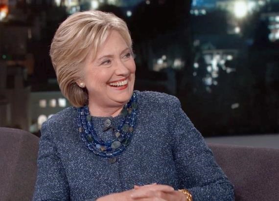 Jimmy Kimmel Live!: Hillary Clinton Thinks She'd Beat Bill Clinton in an Election