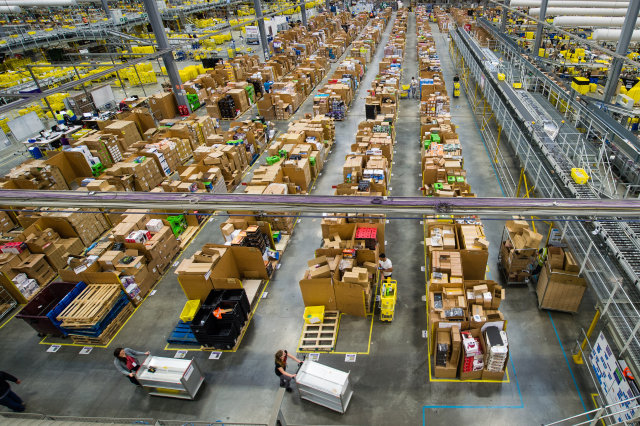 Watch the Amazon warehouse prepare for Black Friday