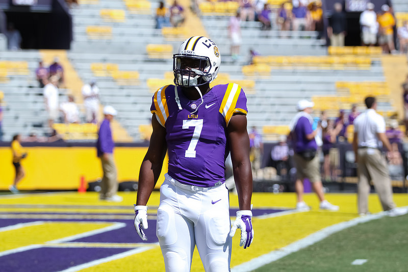 Leonard Fournette jersey on auction block for flood relief this weekend