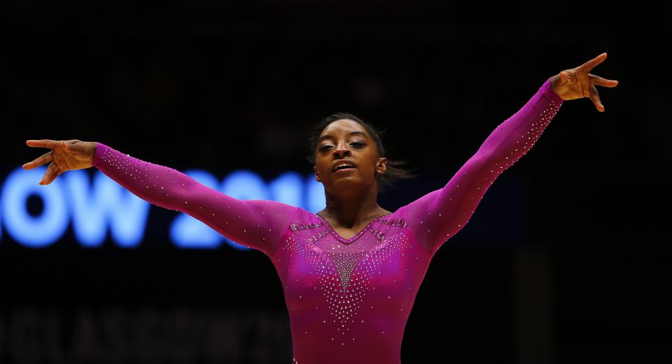 Simone Biles earns record 10th world championship gold medal