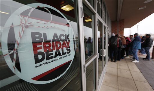 Black Friday Sales Shoppers J.C. Penny