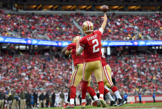 Usual 49ers backup quarterback Blaine Gabbert will make his second consecutive start versus the Seahawks on Nov. 22