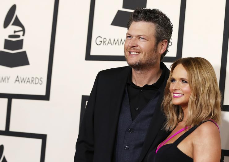 Blake Shelton and Miranda Lambert