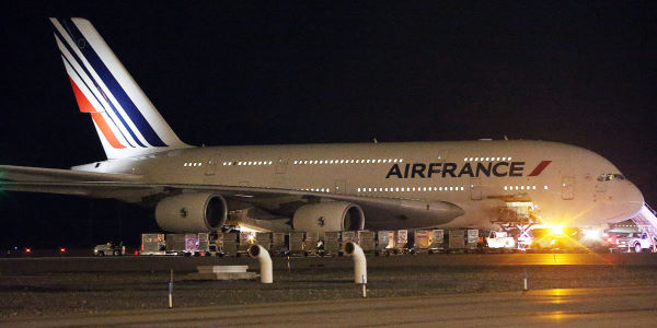 Bomb threat Two Air France flights diverted for security goal