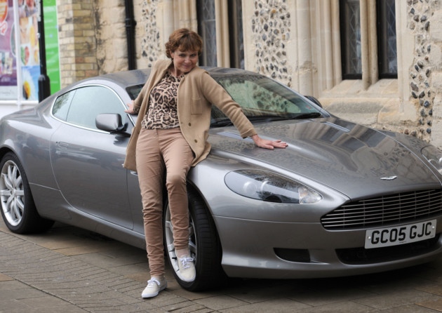 Bond girl Madeline Smith is at Moyses Hall Museum in Bury