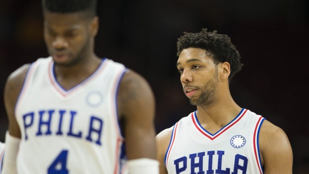 Young twin towers Nerlens Noel and Jahlil Okafor have not been able to prevent the Philadelphia 76ers starting the season 0-17