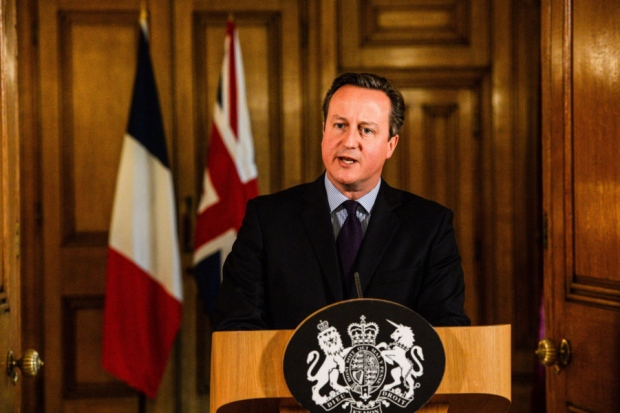 Britain's Prime Minister David Cameron attends a working session of the G-20 Summit in Antalya Turkey Sunday Nov. 15 2015