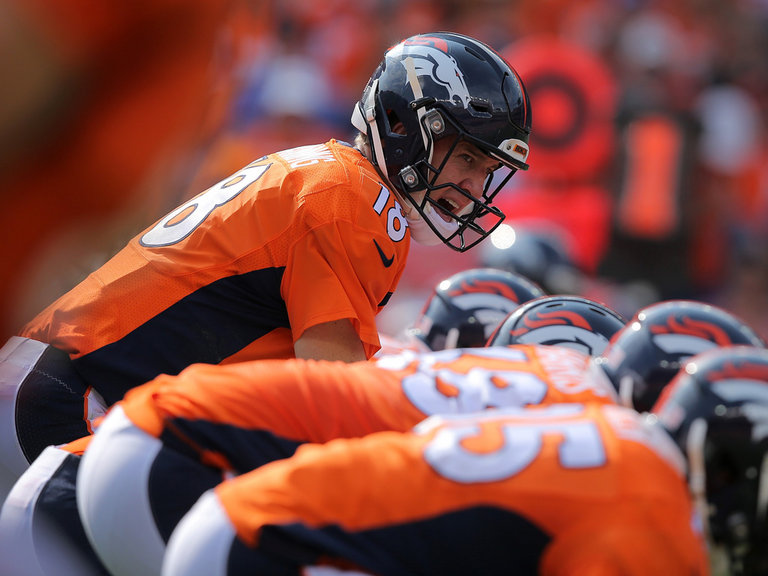 Denver Broncos quarterback Peyton Manning has missed the last few games with a foot problem