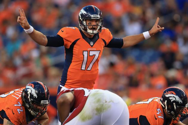 Brock Osweiler takes over at QB for Denver this Sunday