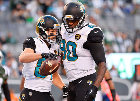 Bryan Walters scored a late touchdown for the Jaguars in Sunday's 28-23 loss to the Jets