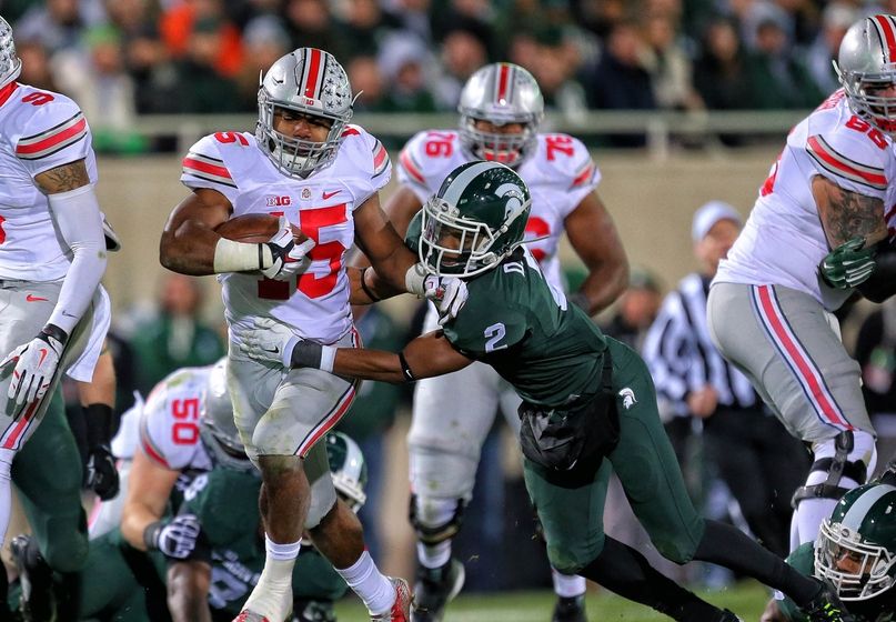 Ohio State vs Michigan State 2015 betting odds Buckeyes open as huge favorite over Spartans