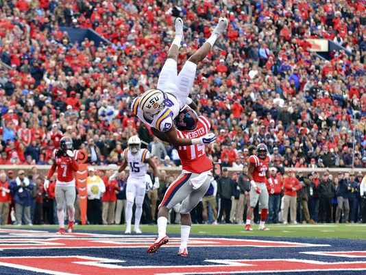 NCAA Football Louisiana State at Mississippi