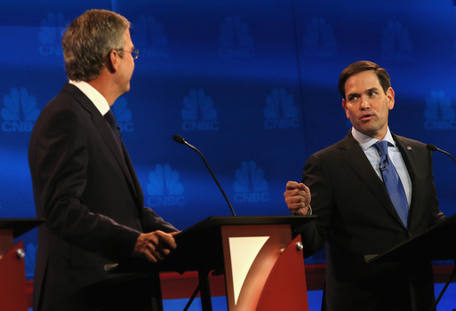 Bush's attacks against Rubio in Wednesday night's debate fell flat