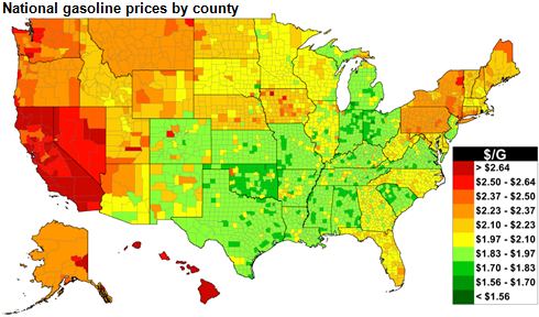 Thanksgiving Weekend Gas Prices