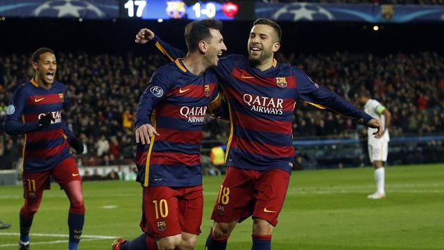 Barcelona hammer Roma to top Group E