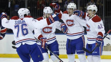 The New York Rangers had no answer to the Montreal Canadiens