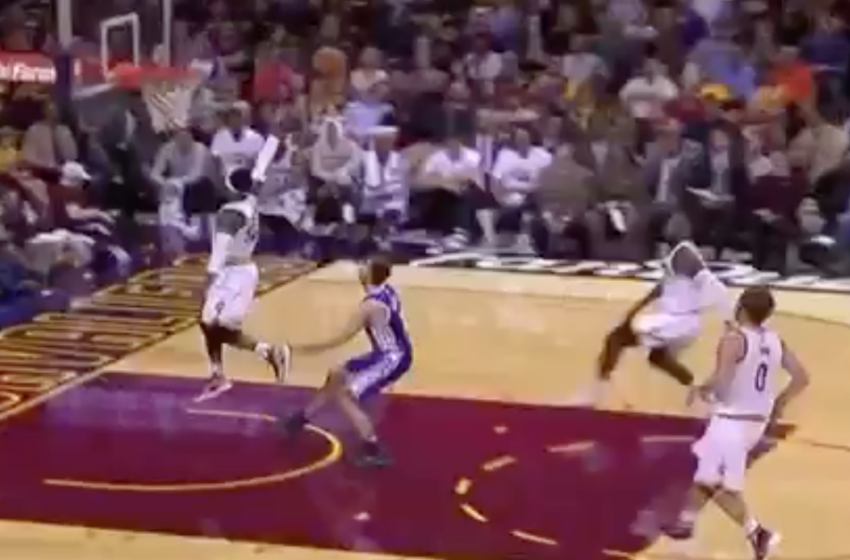 LeBron James throws down smooth alley-oop from Mo Williams