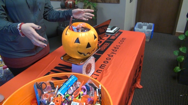 Dentist Collects Halloween Candy For a Good Cause