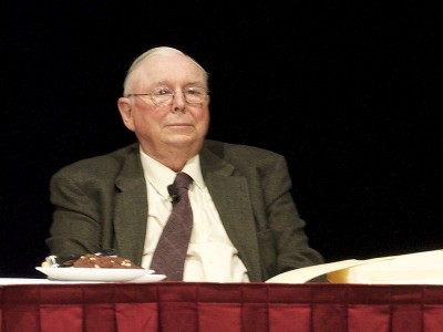 Charlie Munger at Berkshire Hathaway's 2010 shareholder meeting