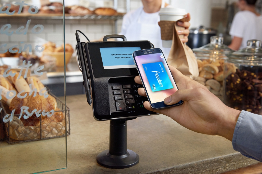 Chase Visa cardmembers can now use Samsung Pay