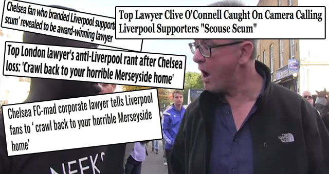 Chelsea Fan Who Called Liverpool Fans Scouse Scum Sacked Via Youtube