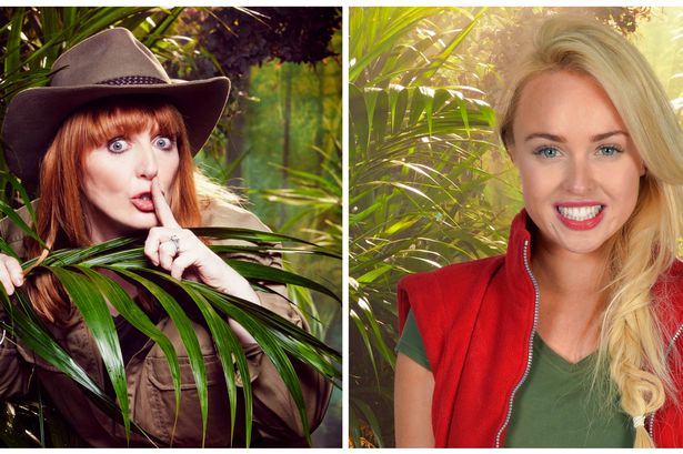 Cheshire resident Yvette Fielding and ex Chester dance student Jorgie Porter on I'm a Celebrity...Get Me Out of Here