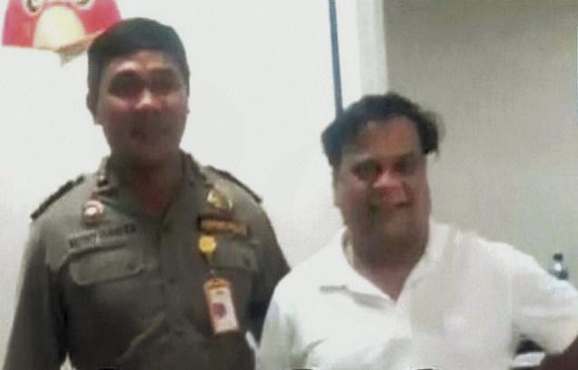 Underworld don Chhota Rajan was caught by Indonesian police in Bali on October 25. File