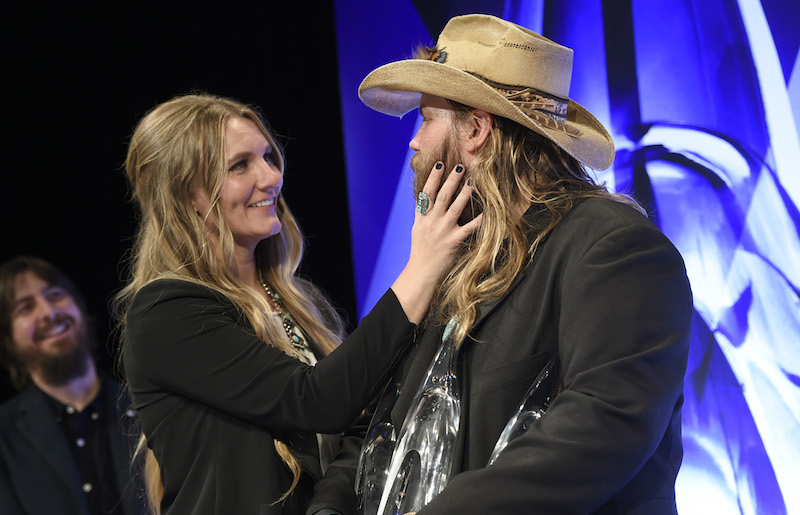 Watch Chris Stapleton Back Up His Wife Morgane on a Cover of'You Are My Sunshine