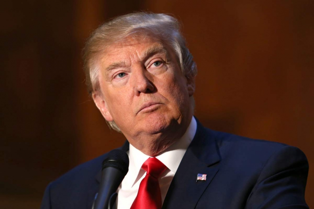 Businessman and Republican presidential candidate Donald Trump speaks during a press conference at Trump Tower on Tuesday Nov. 3 2015 in New York