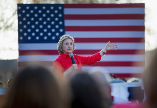 Coralville Iowa. A recently released poll has Clinton expanding her lead over rival Bernie Sanders in their quest for the Democratic nomination