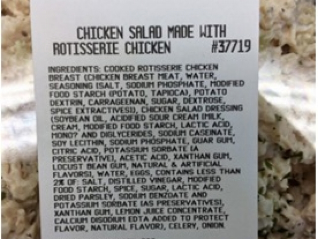 Costco Chicken Salad Associated To E. Coli Outbreak In 7 U.S. States In 2015